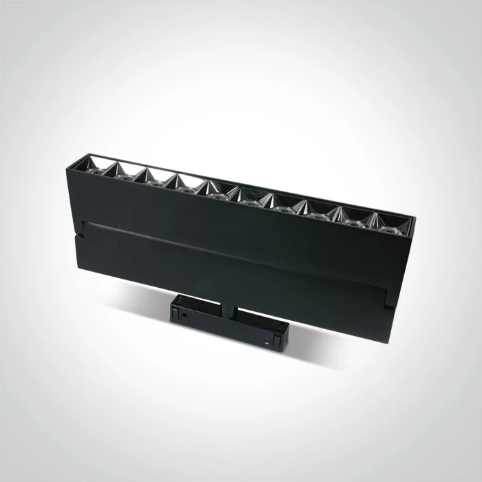 22W LED šviestuvas į magnetines sistemas MINI/MAXI/P&P, juodas, 3000/4000K, 48V, 38°, DALI, 42106BL/B/V