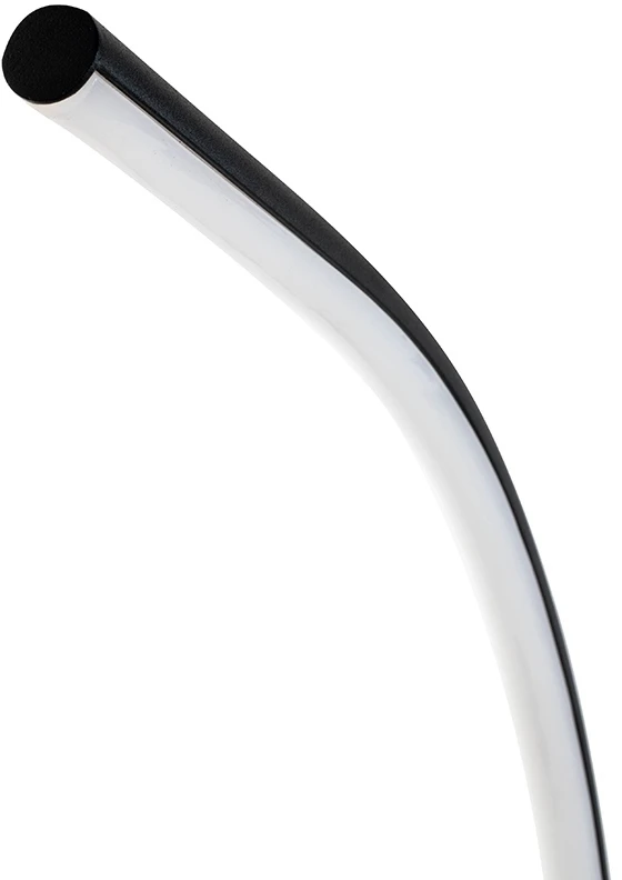 22W LED toršeras FACE FLOOR, juodas, 3000K