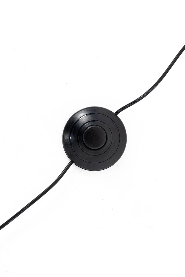22W LED toršeras FACE FLOOR, juodas, 3000K