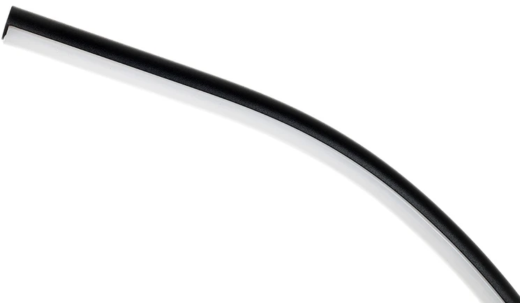 22W LED toršeras FACE FLOOR, juodas, 3000K