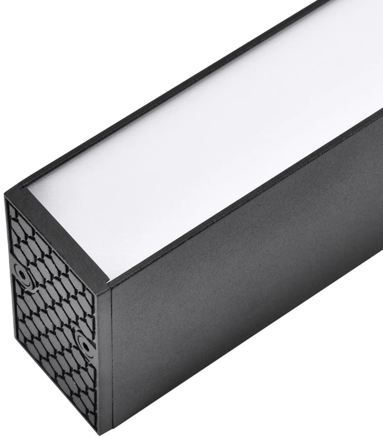 23W LED linijinis šviestuvas LORIEN, 120cm, juodas, 4000K