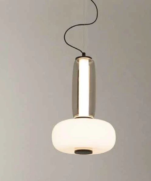 23W LED pakabinamas šviestuvas, juodu korpusu, 3000K, 23084