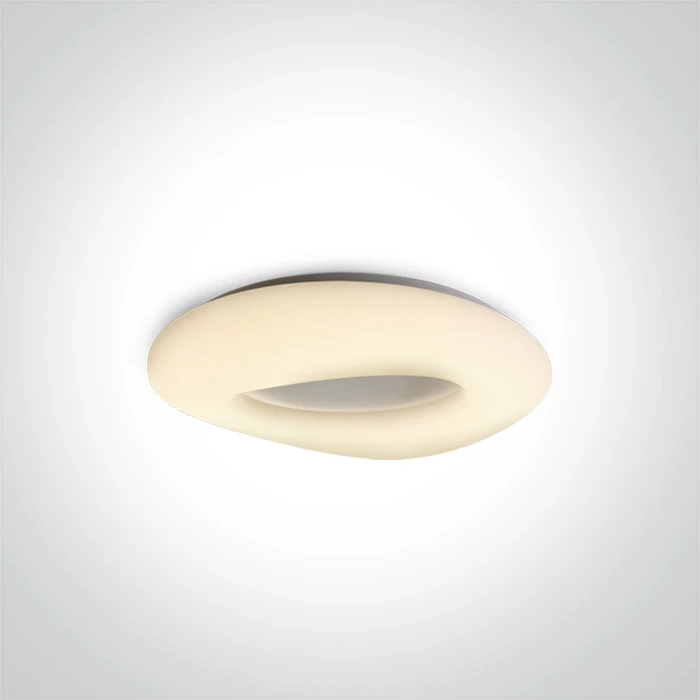 Lubinis šviestuvas 23W LED paviršinis šviestuvas, baltas, 3000K, 62148A/W