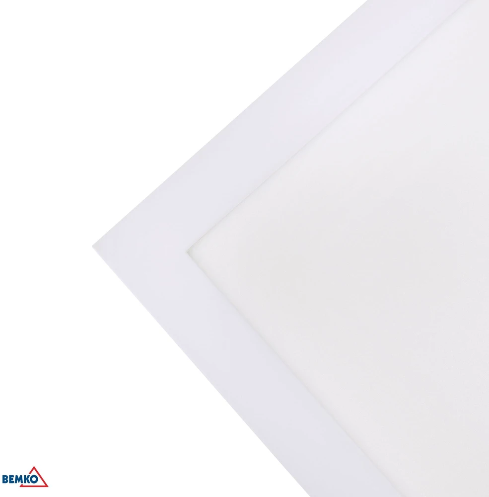 Bemko 24-34W LED paviršinė panelė GRANDER, balta, 3000K/4000K/6500K, IP44