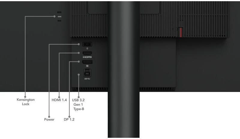 24 colių "Lenovo" ThinkCentre Tiny-In-One LED monitorius 60,5 cm (23,8") 1920x1080 pikselių Full HD juodas