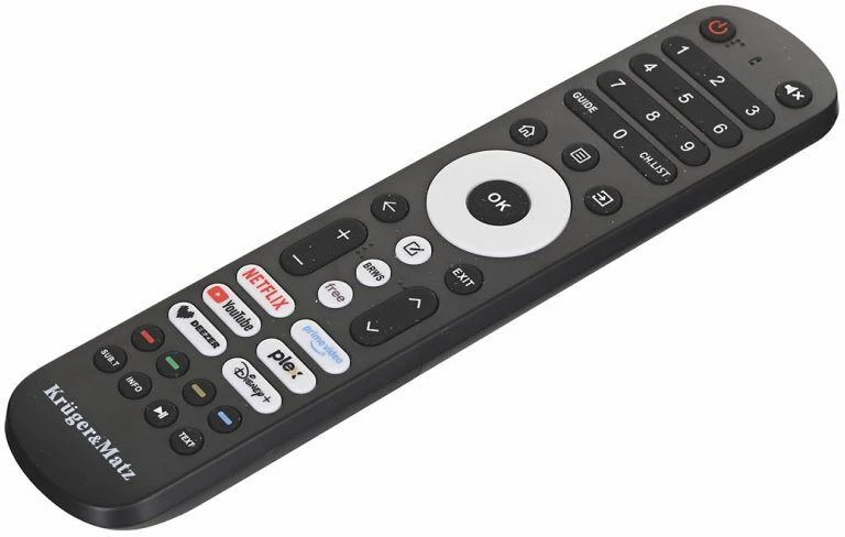 Televizorius 24 colių įstrižainės „KrugerMatz“ išmanusis VIDAA DVB-T2 televizorius