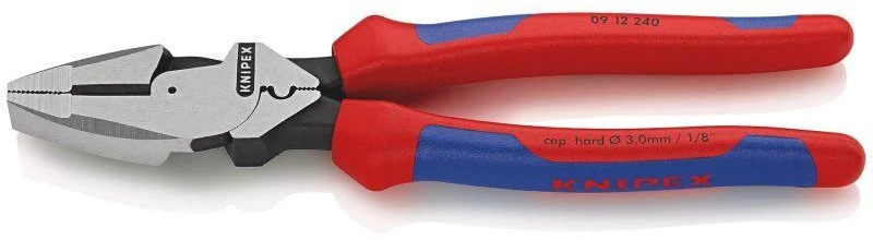 Knipex 240 mm kombinuotos replės (elektrikų) su padidinta svirtimi