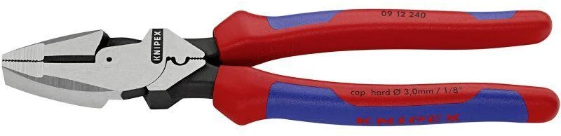Knipex 240 mm kombinuotos replės (elektrikų) su padidinta svirtimi