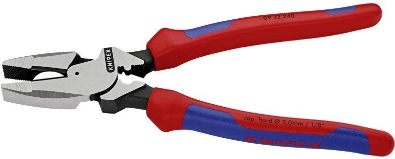 Knipex 240 mm kombinuotos replės (elektrikų) su padidinta svirtimi