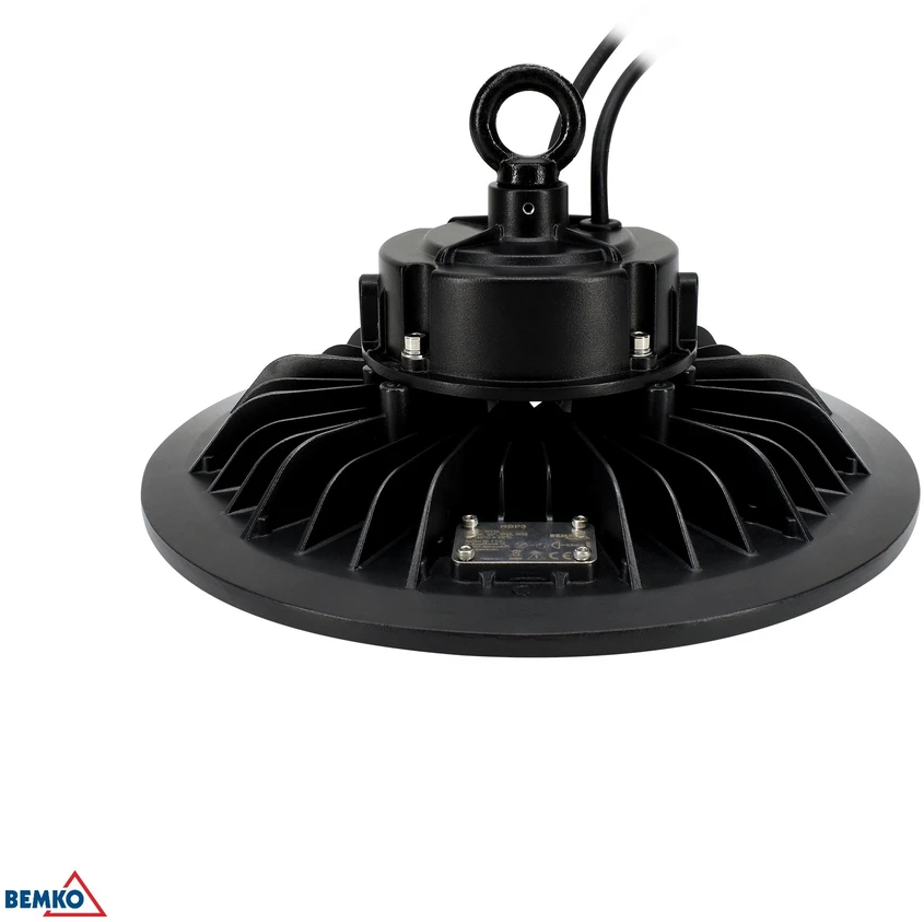Bemko 240W LED UFO šviestuvas PARIT, juodas, 4000K, IP65, 90°