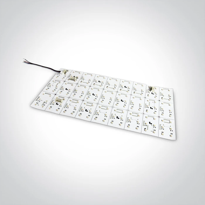 24W lanksti LED juosta, RGB+3000K, 48x24cm, 7848/RGBW