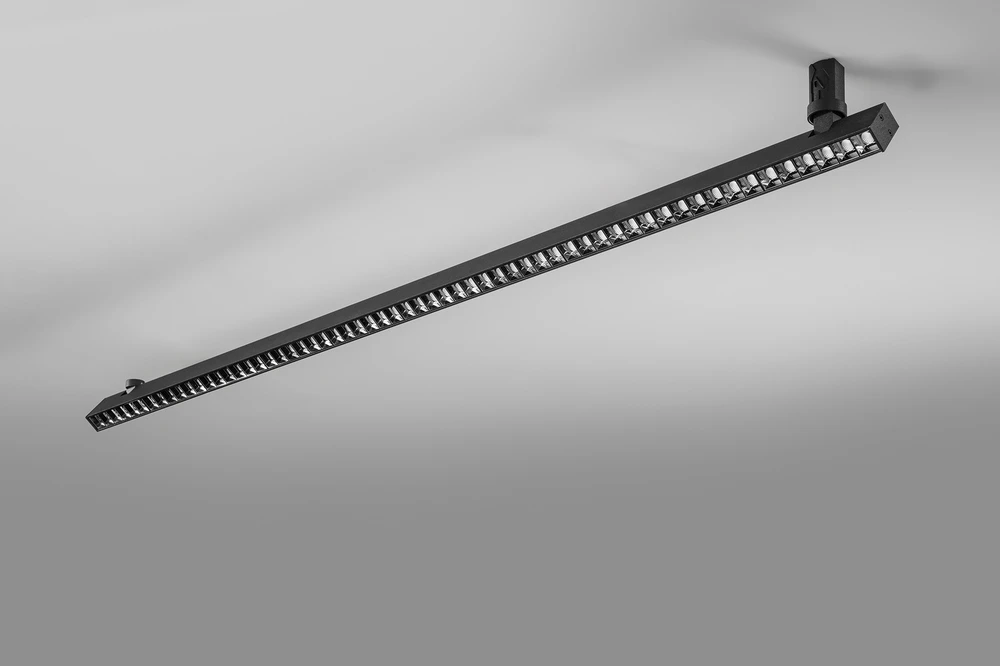 24W LED modulinės sistemos SHIFT šviestuvas, matinės juodos sp., 3000K