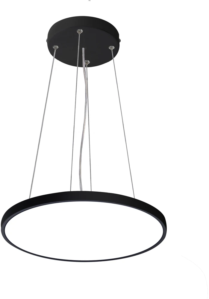 Italux 24W LED pakabinamas šviestuvas ALATA, juodas, 2800/4000/6000K