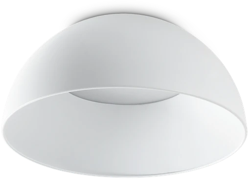 Lubinis šviestuvas Ideal Lux 24W LED paviršinis šviestuvas COROLLA, baltas, 3000K, 297149