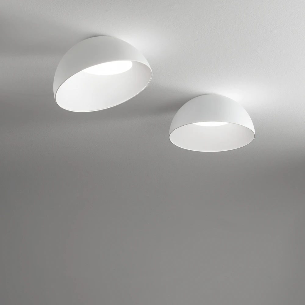 Lubinis šviestuvas Ideal Lux 24W LED paviršinis šviestuvas COROLLA, baltas, 3000K, 297149