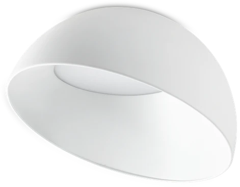 Lubinis šviestuvas Ideal Lux 24W LED paviršinis šviestuvas COROLLA, baltas, 3000K, 297101