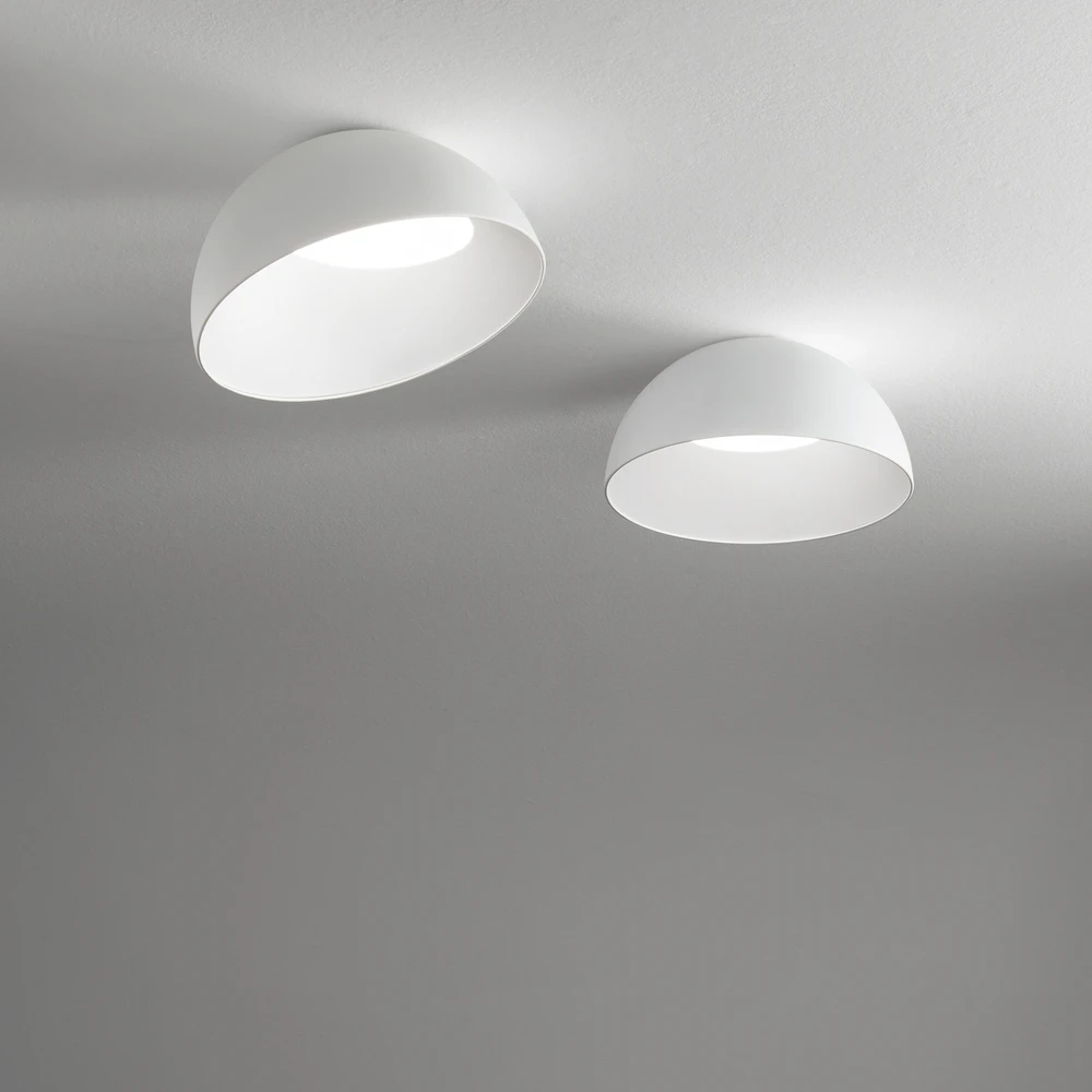Lubinis šviestuvas Ideal Lux 24W LED paviršinis šviestuvas COROLLA, baltas, 3000K, 297101