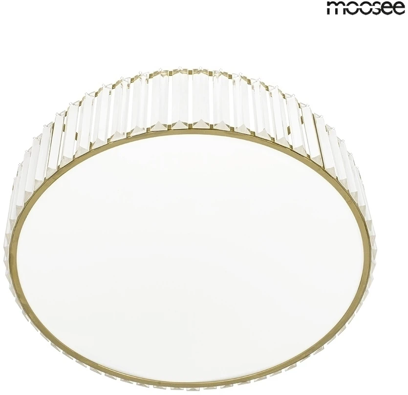 Lubinis šviestuvas 24W LED paviršinis šviestuvas CROWN 50, aukso sp., 3000K