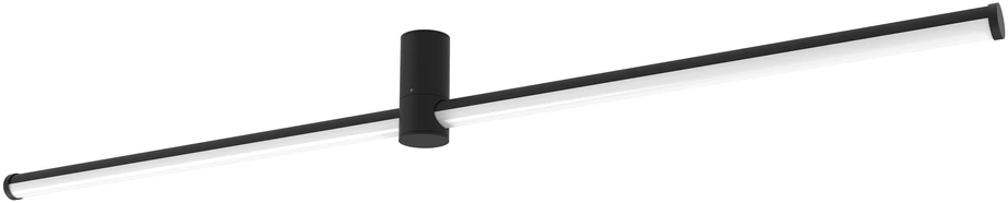 Lubinis šviestuvas Viokef 24W LED paviršinis šviestuvas LONGO, juodas, 3000K, 4279300