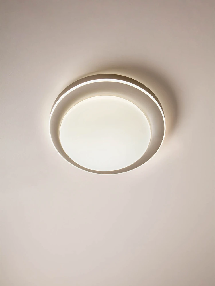 Lubinis šviestuvas 24W LED plafonas PADDY, matinės baltos/aukso sp., 4000K