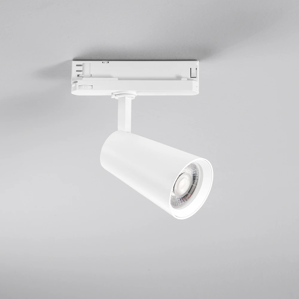 24W LED trifazis bėginis šviestuvas KONE, baltas, 3000K