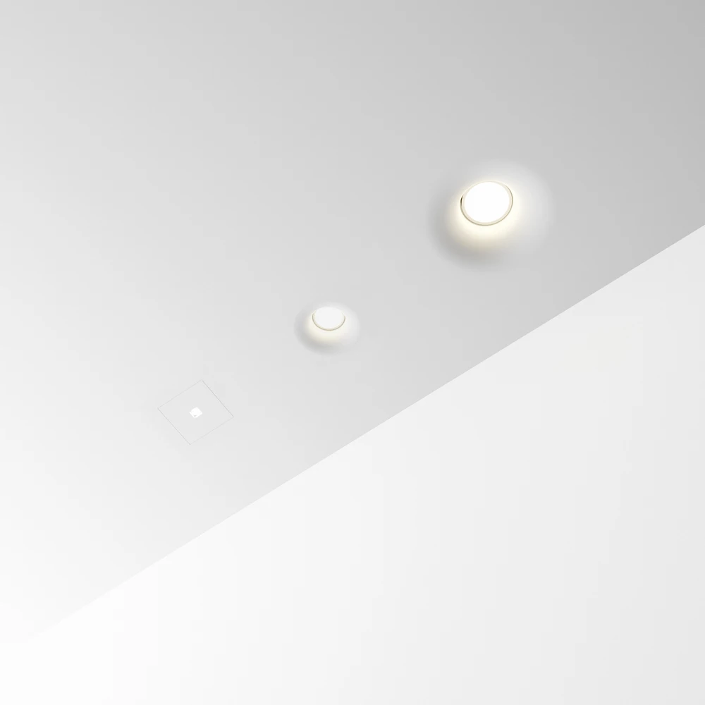 24W LED užglaistomas šviestuvas ZEPHYR, baltas, 3000K, 361307