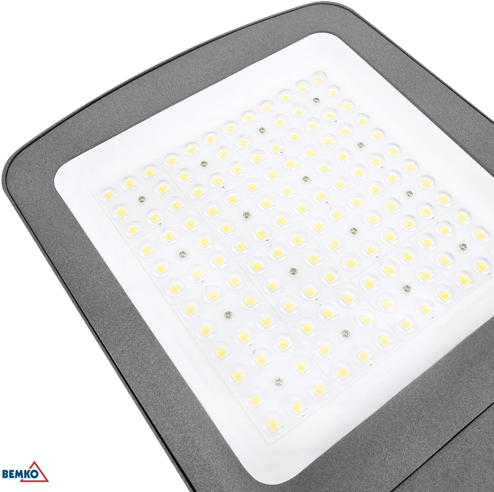 Luxmena 250W LED prožektorius CAMPUS, pilkas, 4000K, IP66