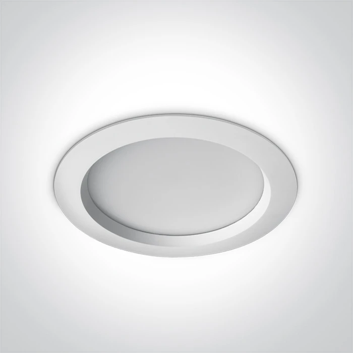 25W LED įleidžiamas šviestuvas, baltas, 4000K, 10125B/W/C