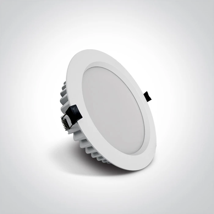 25W LED įleidžiamas vonios šviestuvas, baltas, 3000/4000/5000K, IP54, 10125B/W/V