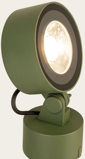 25W LED įsmeigiamas lauko šviestuvas, žalias, 3000K, IP65, E473