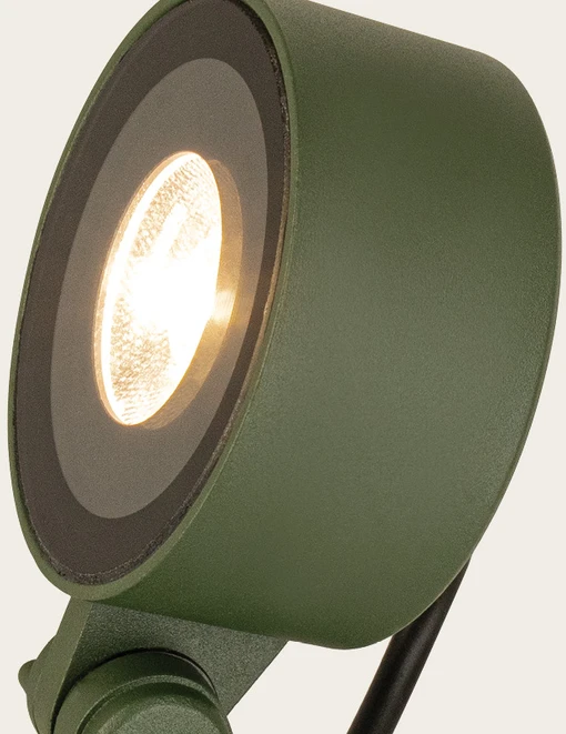 25W LED įsmeigiamas lauko šviestuvas, žalias, 3000K, IP65, E473