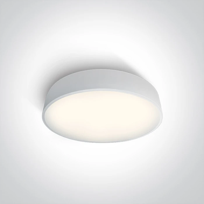 Lubinis šviestuvas 25W LED plafonas, baltas, 4000K, 62125D/W/C