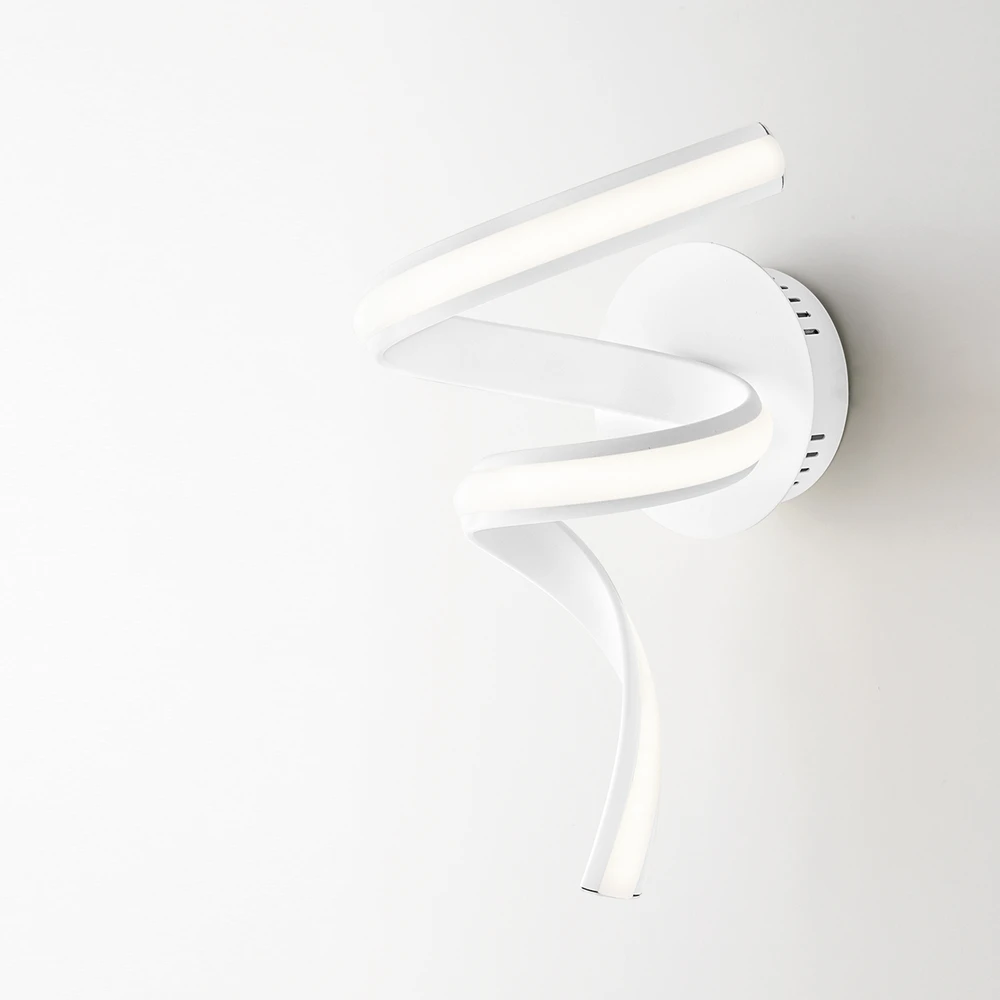 25W LED sieninis šviestuvas MYSTRAL, baltas, CCT