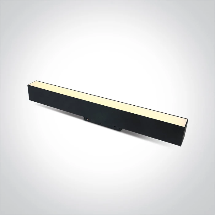 25W LED šviestuvas į magnetines sistemas MAXI, juodas, 3000/3500/4000K, 48V, 120°, 42100B/B/V