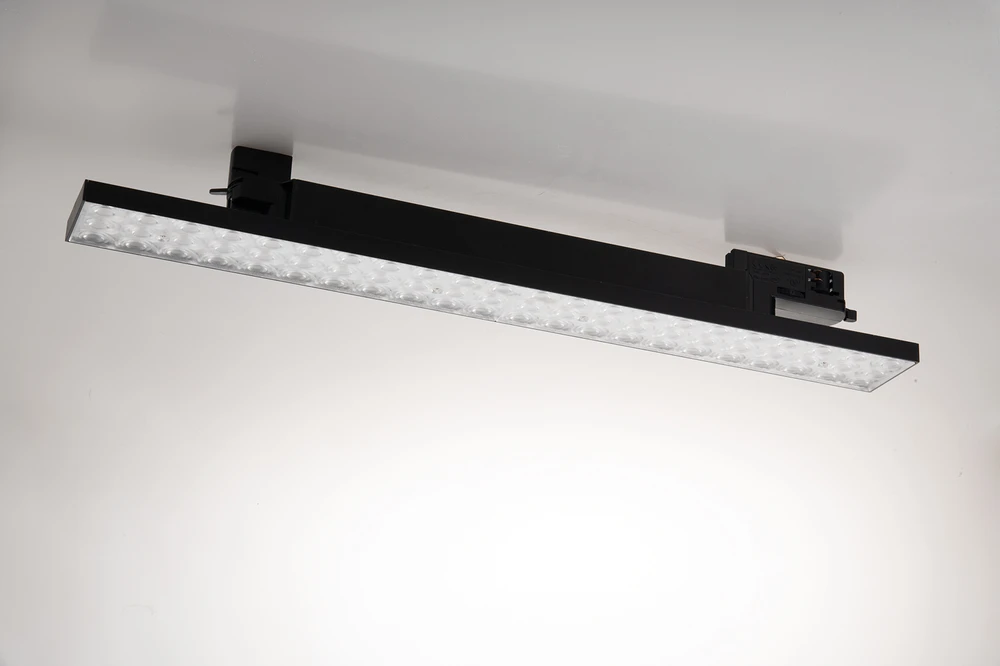 25W LED trifazis linijinis šviestuvas MAXWELL, juodas, 4000K