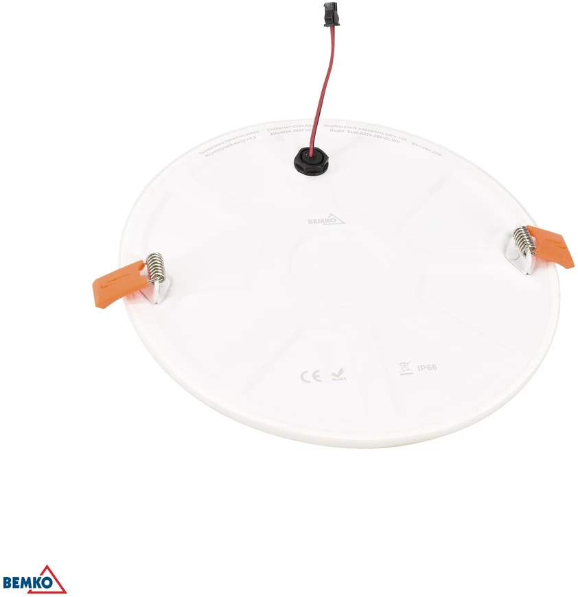 Bemko 26W LED įleidžiama panelė WALED, balta, 4000K, IP66, 120°