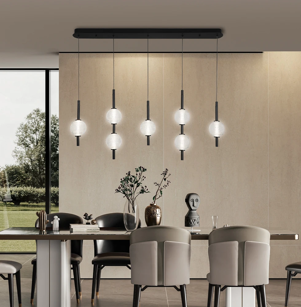26W LED pakabinamas šviestuvas ABEONA, juodu korpusu, 4000K, 4330500