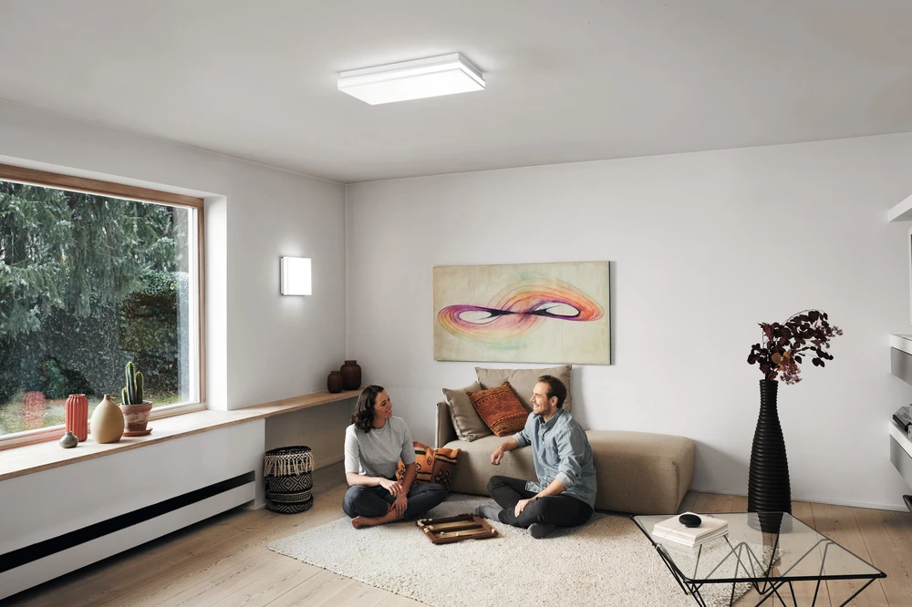 Lubinis šviestuvas 26W paviršinis šviestuvas, baltas, 3000…6500K, išmanus+WiFi valdymas