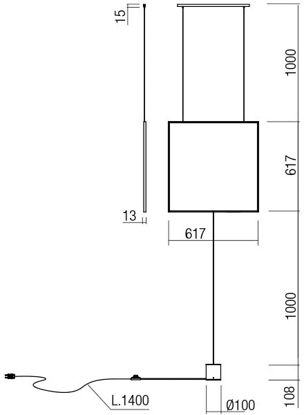 28W LED grindinis/pakabinamas šviestuvas SLICK, matinės aukso sp., 3000K, 01-2133