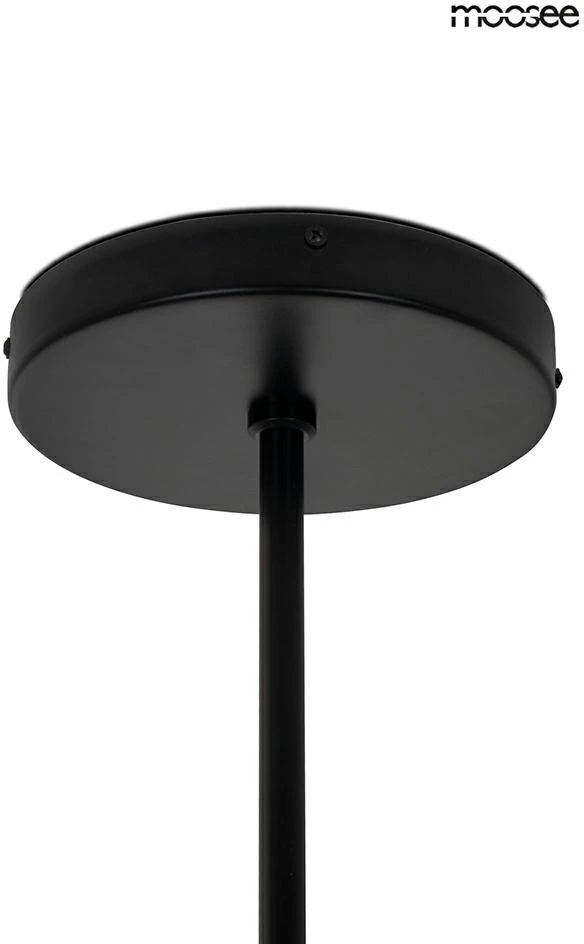 28W LED pakabinamas šviestuvas BOBBIE 3, juodas, 3000K