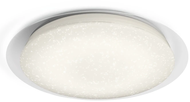 Lubinis šviestuvas 28W LED paviršinis šviestuvas ORBIS, baltas, 2800/6000K, dimeriuojamas, su nuotolinio valdymo pulteliu