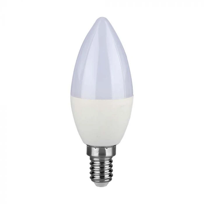 V-tac 2,9W LED lemputė, E14, žvakės formos, balta, 6500K