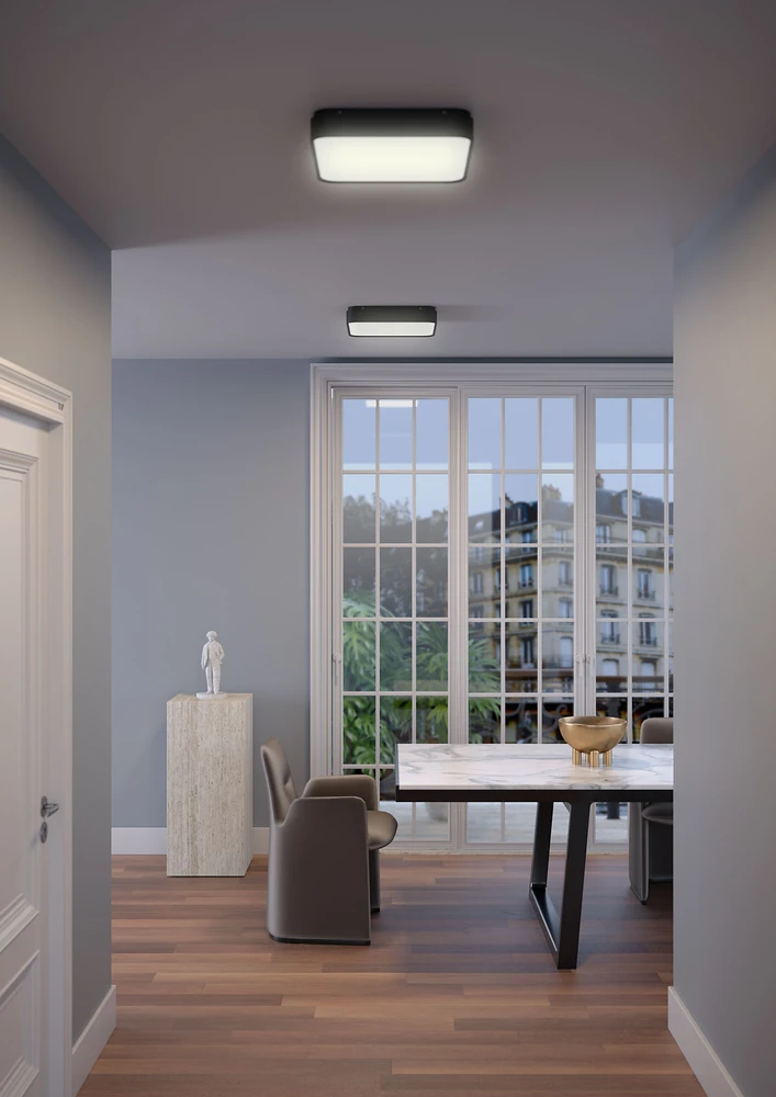 Lubinis šviestuvas 29W LED paviršinis šviestuvas YOMO, baltas, 3000K, dimeriuojamas, 01-2564