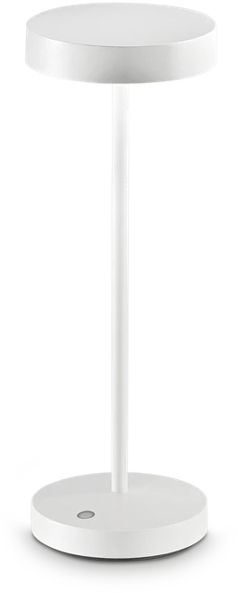 Ideal Lux 2W LED įkraunamas stalo šviestuvas TOFFEE, baltas, 3000K, IP54, 311715