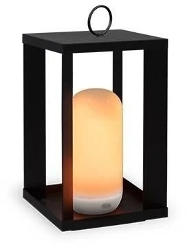 New Garden 2W LED įkraunamas šviestuvas SIROCO 30, juodas, 2000K, IP54, su microUSB jungtimi, dimeriuojamas