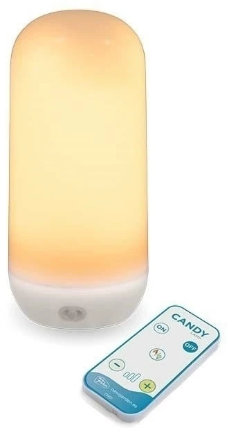 New Garden 2W LED įkraunamas šviestuvas SIROCO 30, juodas, 2000K, IP54, su microUSB jungtimi, dimeriuojamas