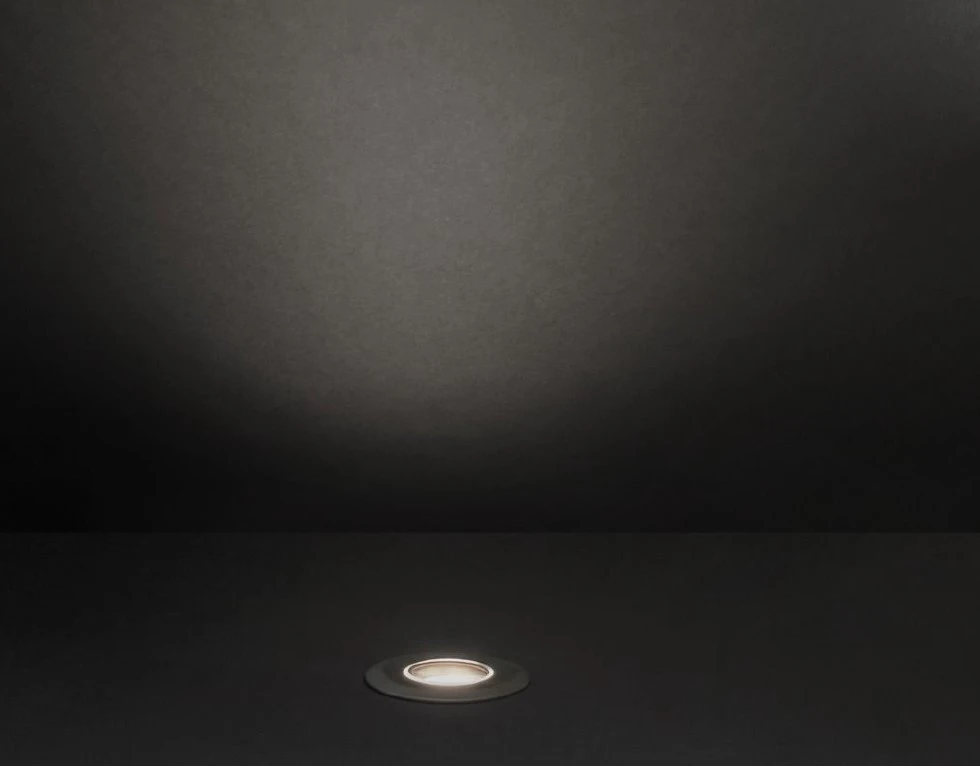 2W LED įleidžiamas lauko šviestuvas CNC 25 2.0 T, juodas, 3000K