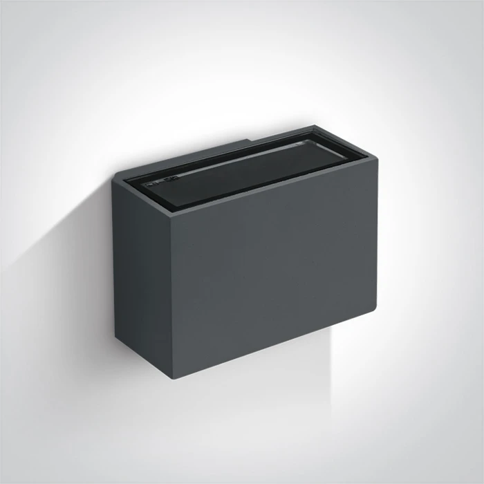 2x3W LED sieninis šviestuvas, antracito sp., 3000K, 67374/AN/W