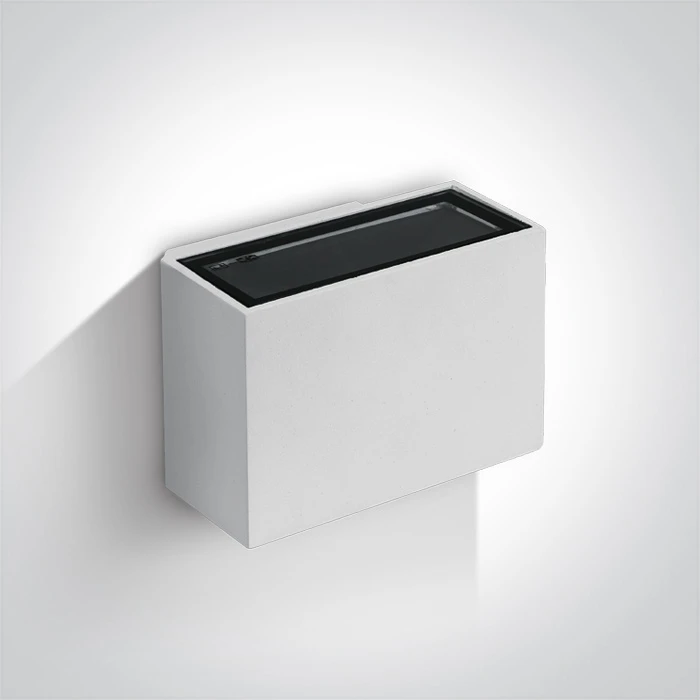 2x3W LED sieninis šviestuvas, baltas, 3000K, 67374/W/W