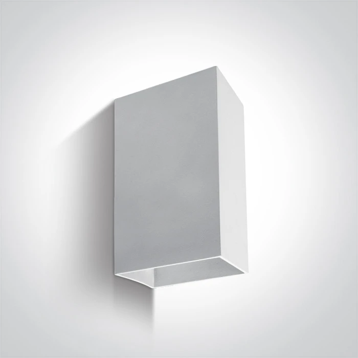 2x3W LED sieninis šviestuvas, baltas, 3000K, 67398A/W/W